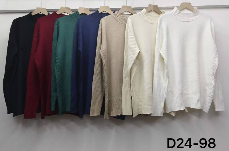 Swetry damskie Roz Standard, Mix Kolor Paczka 10 szt